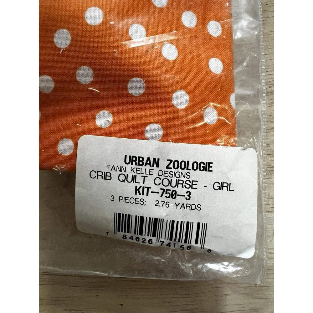 Urban Zoologie Zoo Girl Anne Kelle Robert Kaufman Fabrics 3 pieces squares